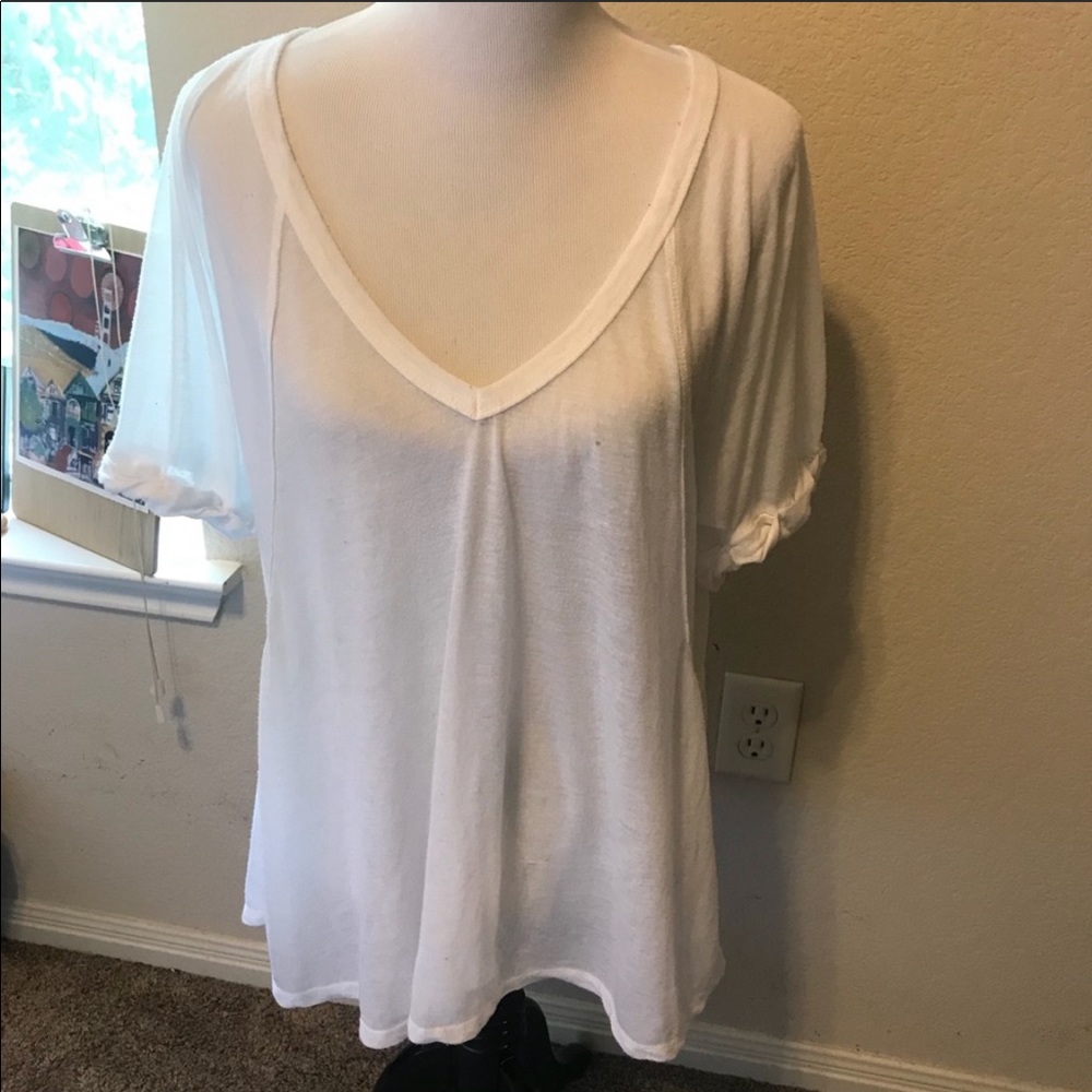 Free People oversized tee